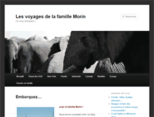 Tablet Screenshot of famille-morin.net